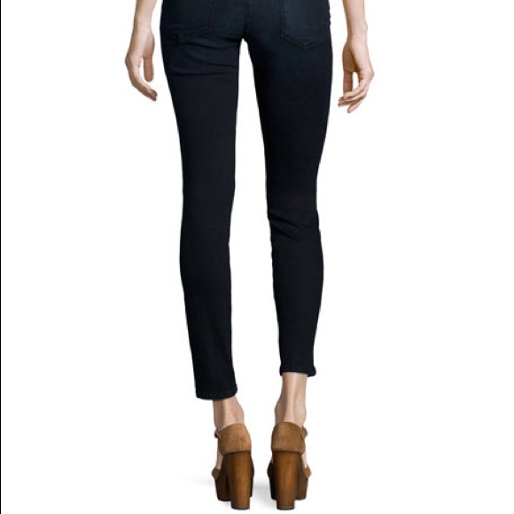 FRAME DENIM "LE SKINNY DE JEANNE" Mid-Rise Jeans In "MANOR AVENUE" - Picture 4 of 4